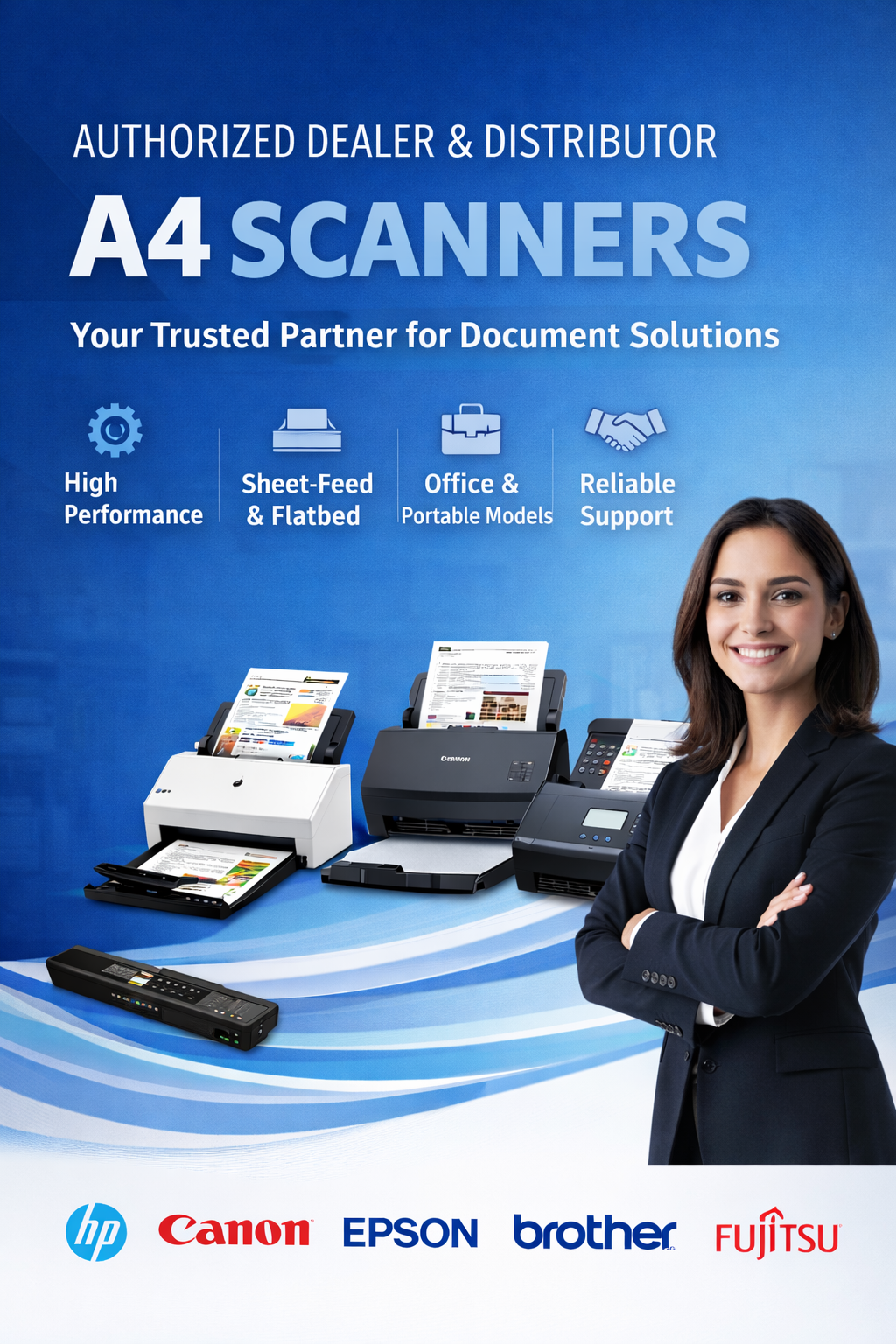 A4 Scanner Dealer India
