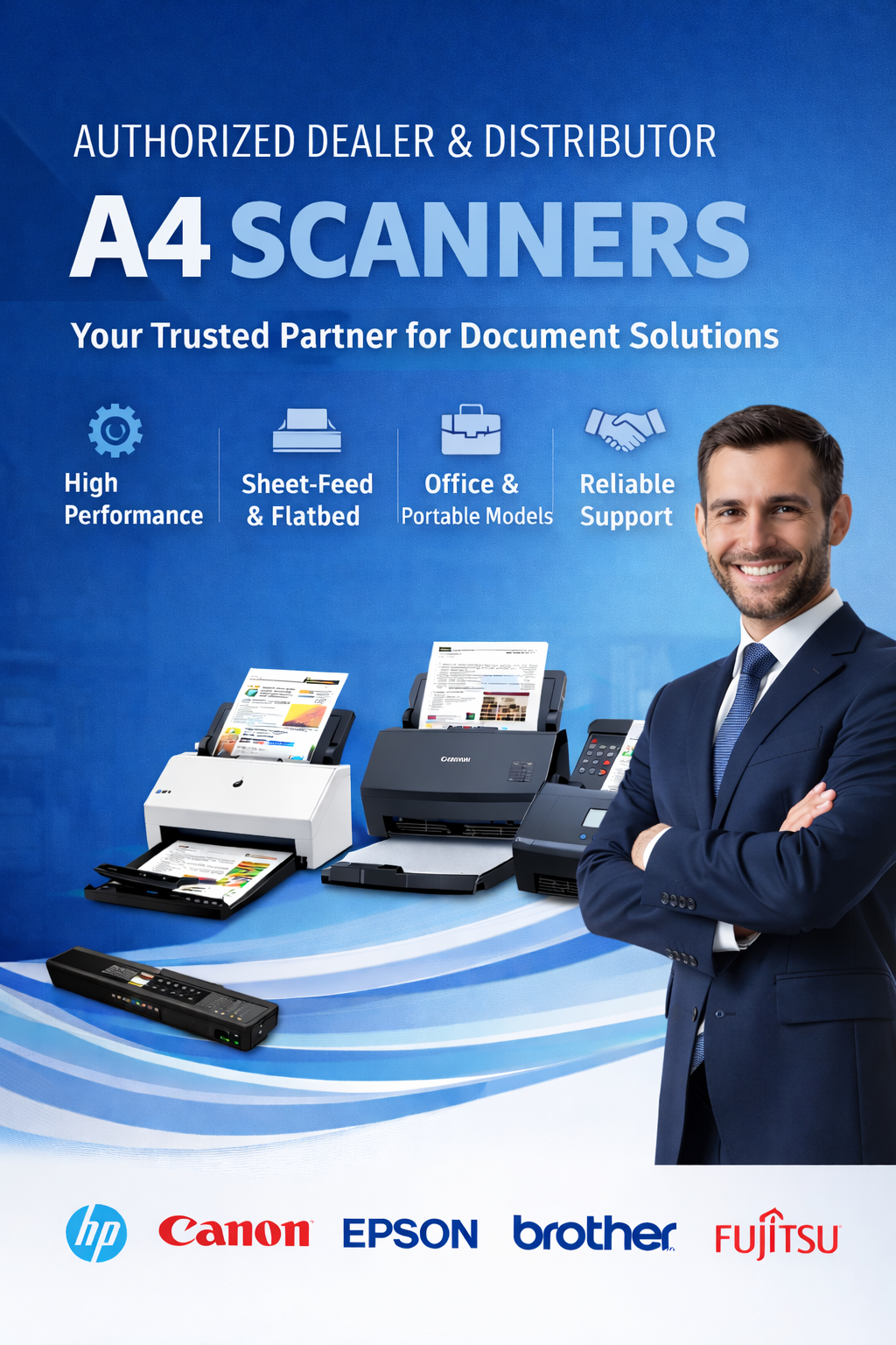 A4 Scanner Dealer India