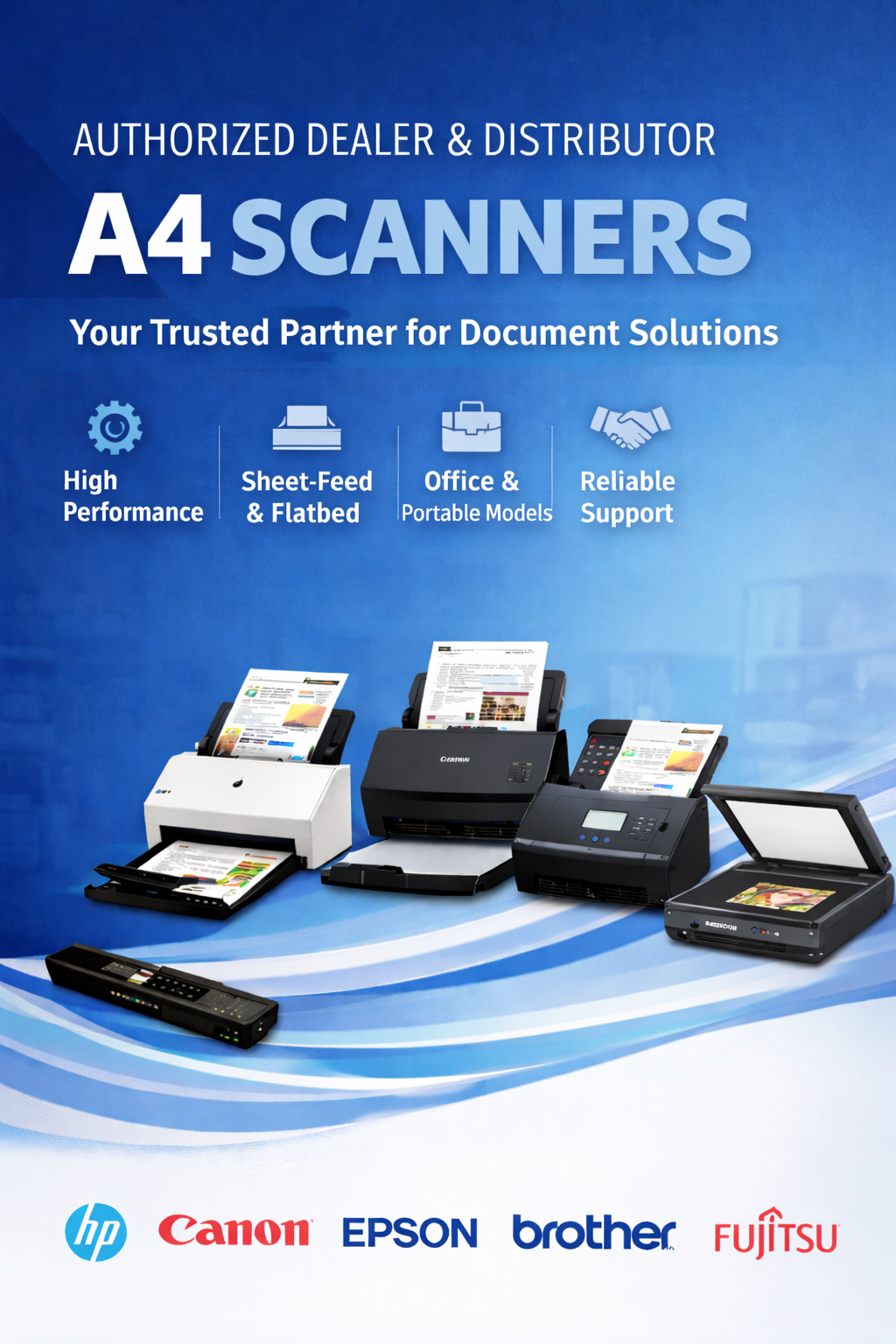 A4 Scanner Dealer India