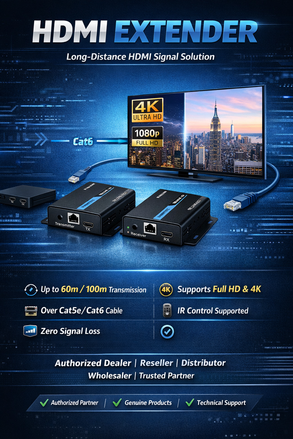 4K HDMI Extender India
