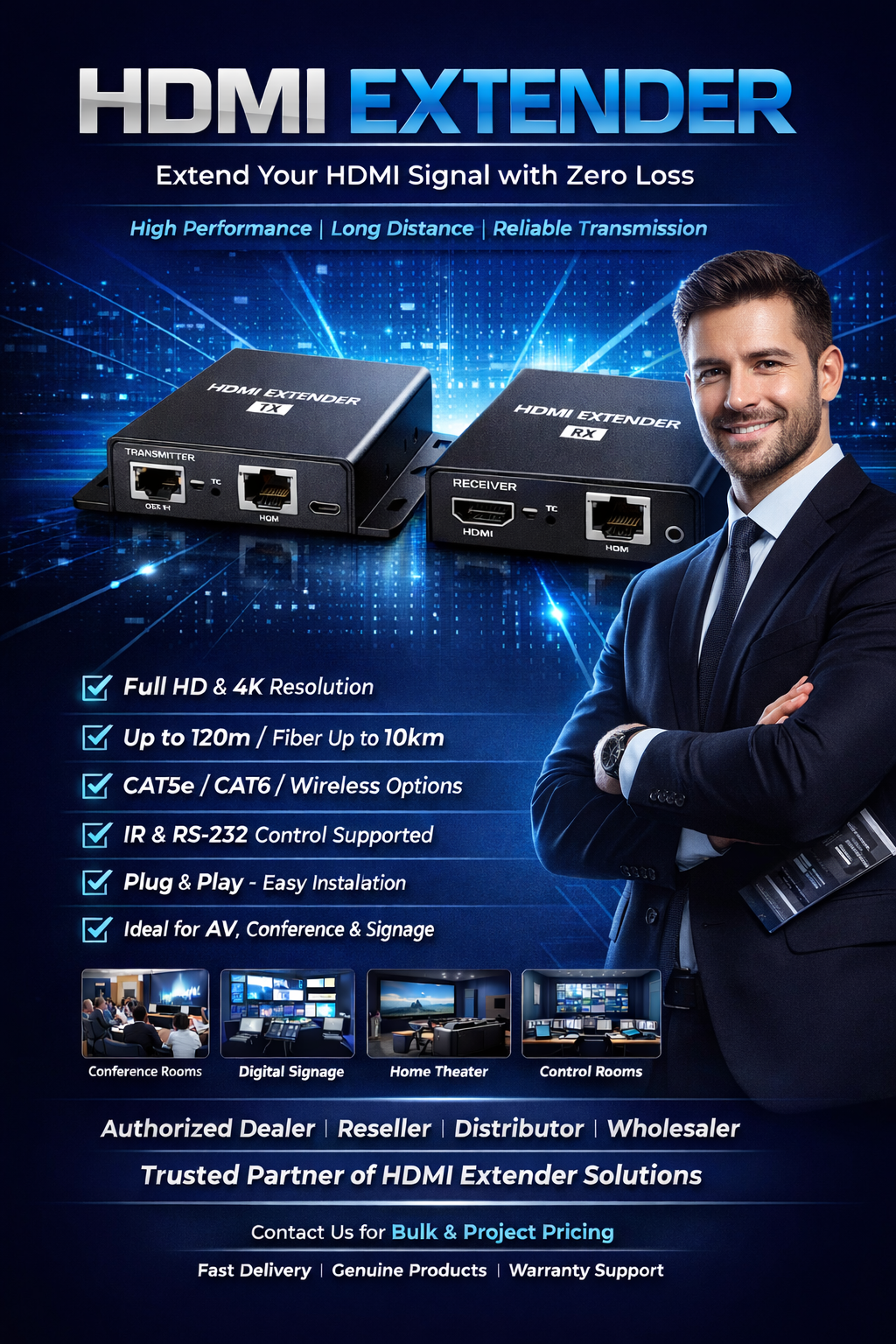 HDBaseT HDMI Extender India
