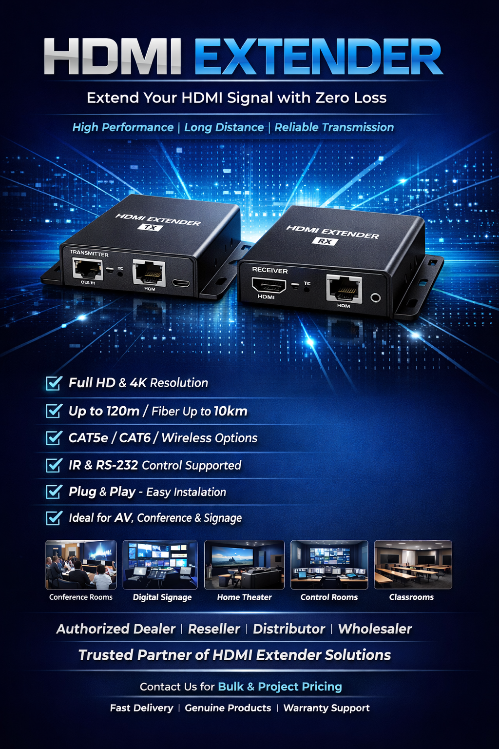 Command Center HDMI Extender Systems