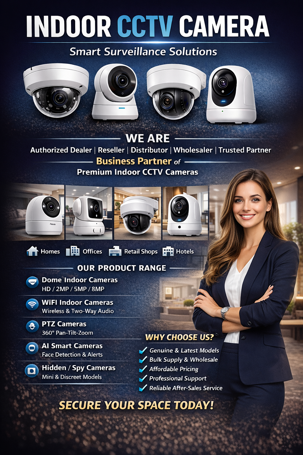 Indoor CCTV Camera Dealer India