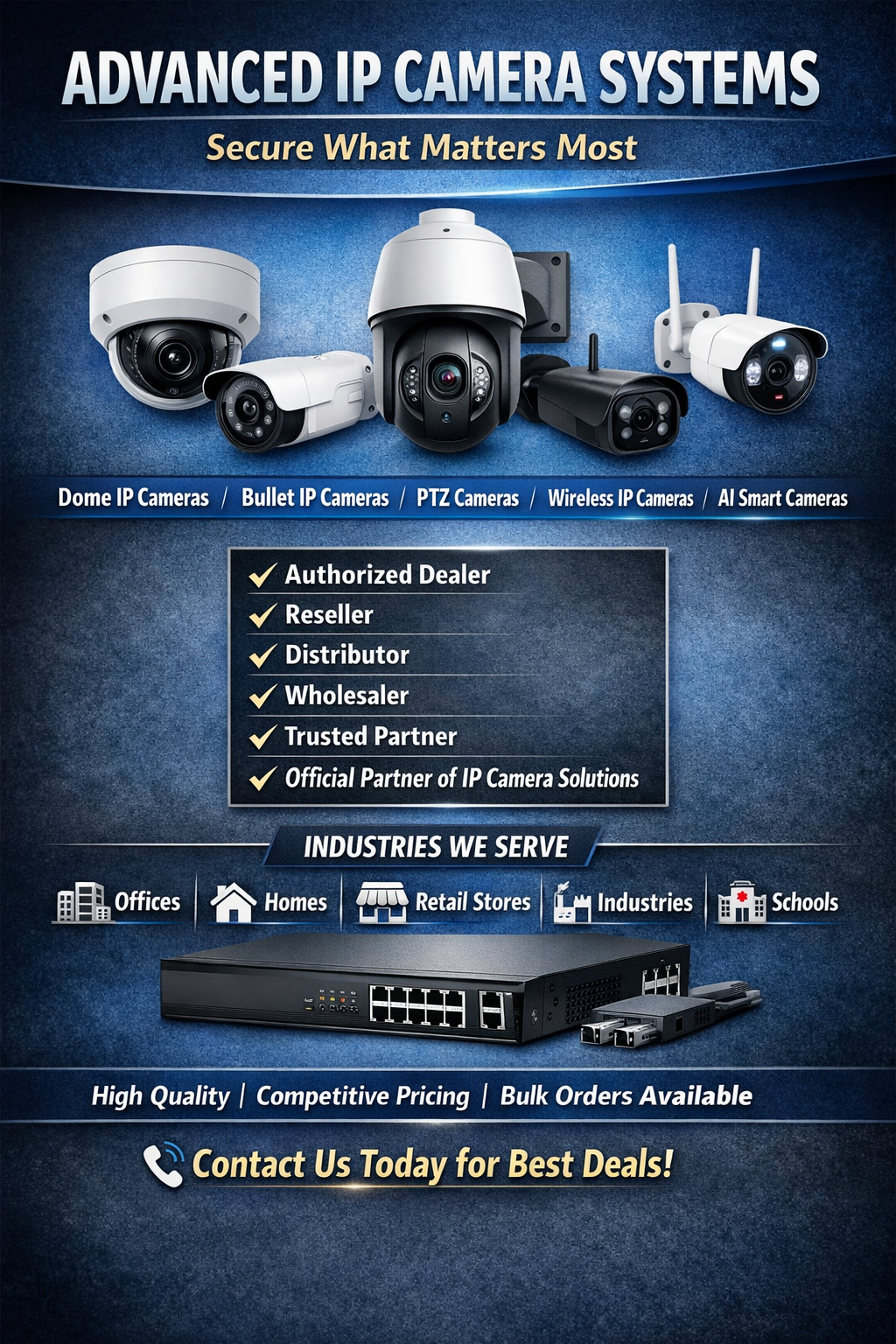 4K IP Camera India