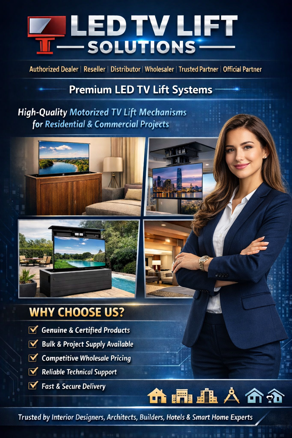 LED TV Lift Dealer India