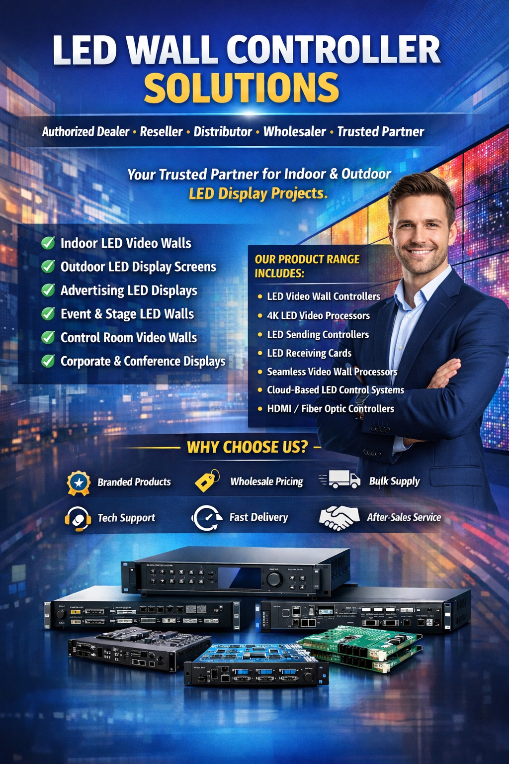 LED Video Wall Controller India