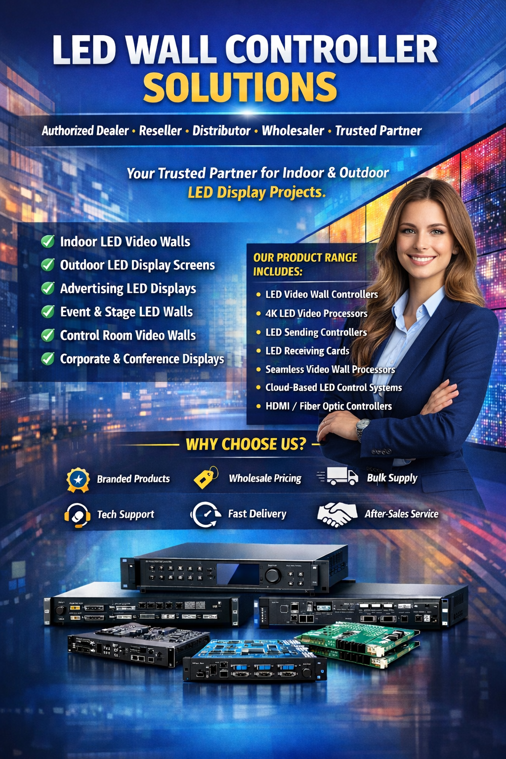 4K LED Wall Controller India