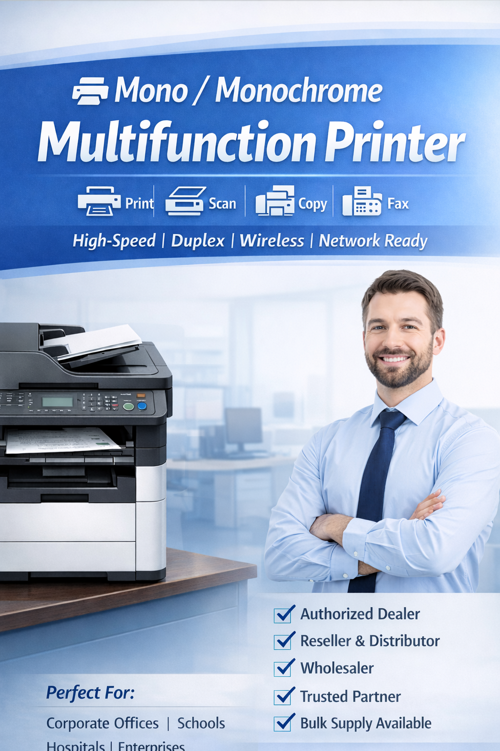 Monochrome Multifunction Printer India
