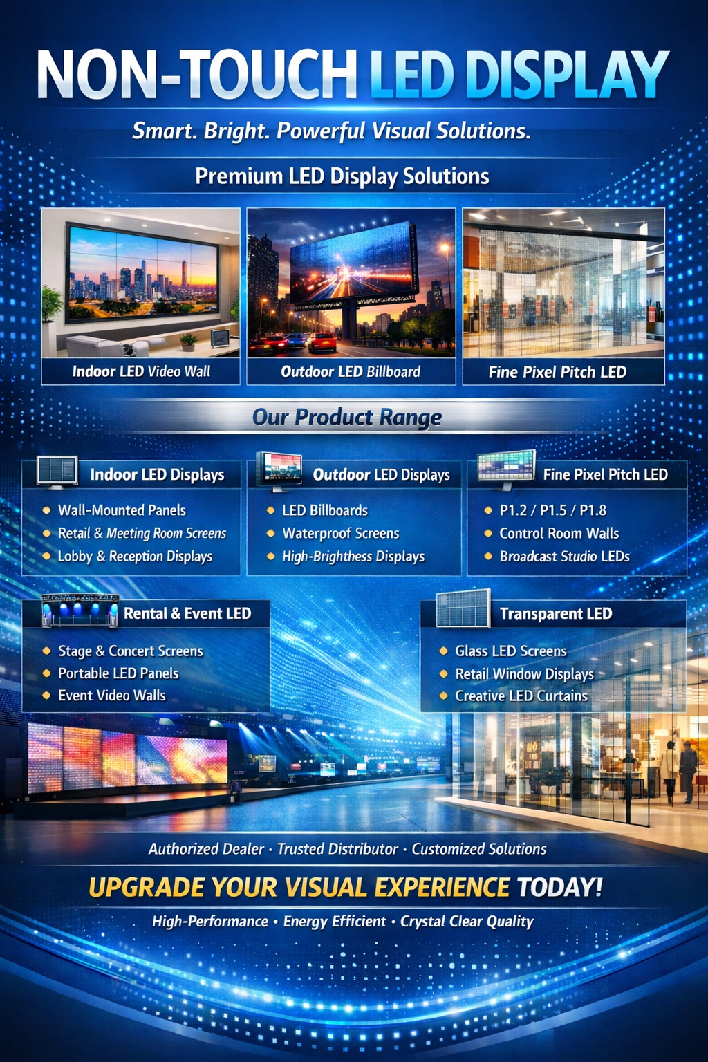 Indoor Non-Touch LED Display India