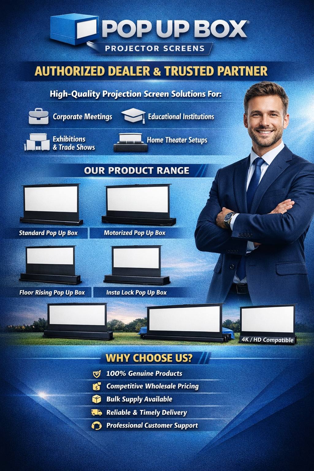 Conference Room Pop Up Box Systems