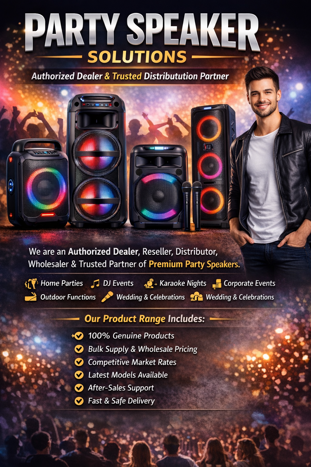 Bluetooth Party Speaker India