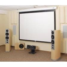 Professional Home Theatre Projector Screens, Fixed Frame Screens, Business AV Solutions India