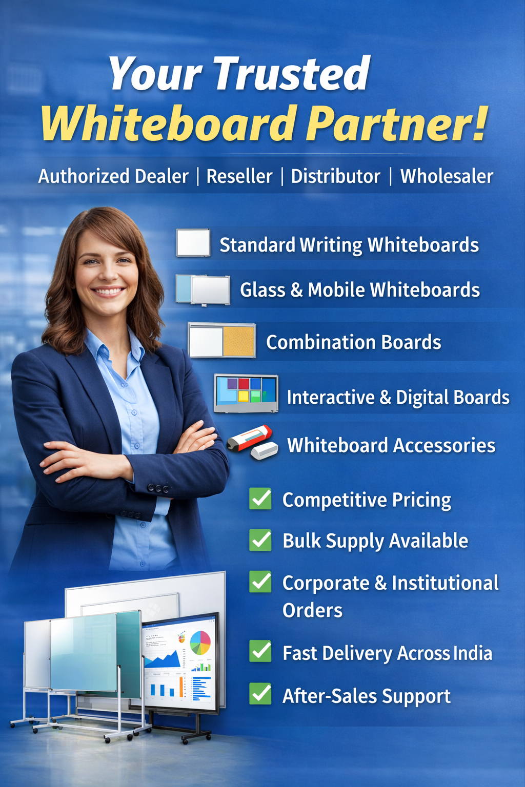 Interactive White Board Dealer India