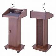 Custom Wooden Podium, Premium Podium Design, Enterprise Podium Solutions India